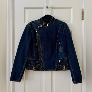 Ralph Lauren - Lauren Jeans Co Denim Moto Jacket